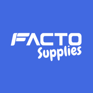 FactoSupplies Logo Blue